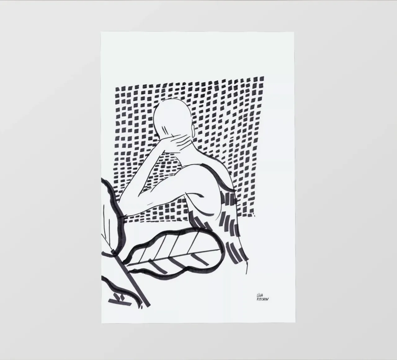 Window pellicola backlit da Liga Kitchen