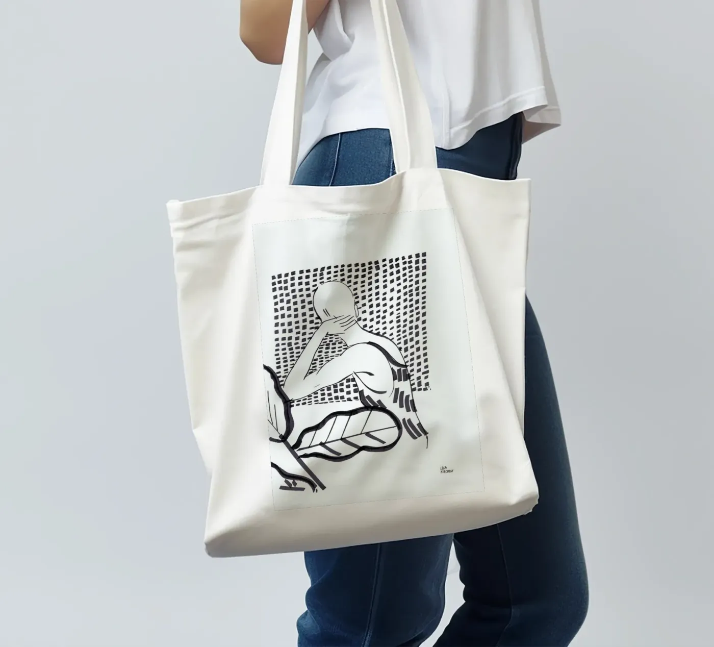 Window borsa in juta da Liga Kitchen