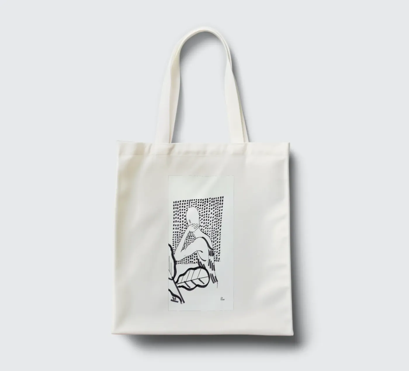 Window tote bag by Liga Kitchen