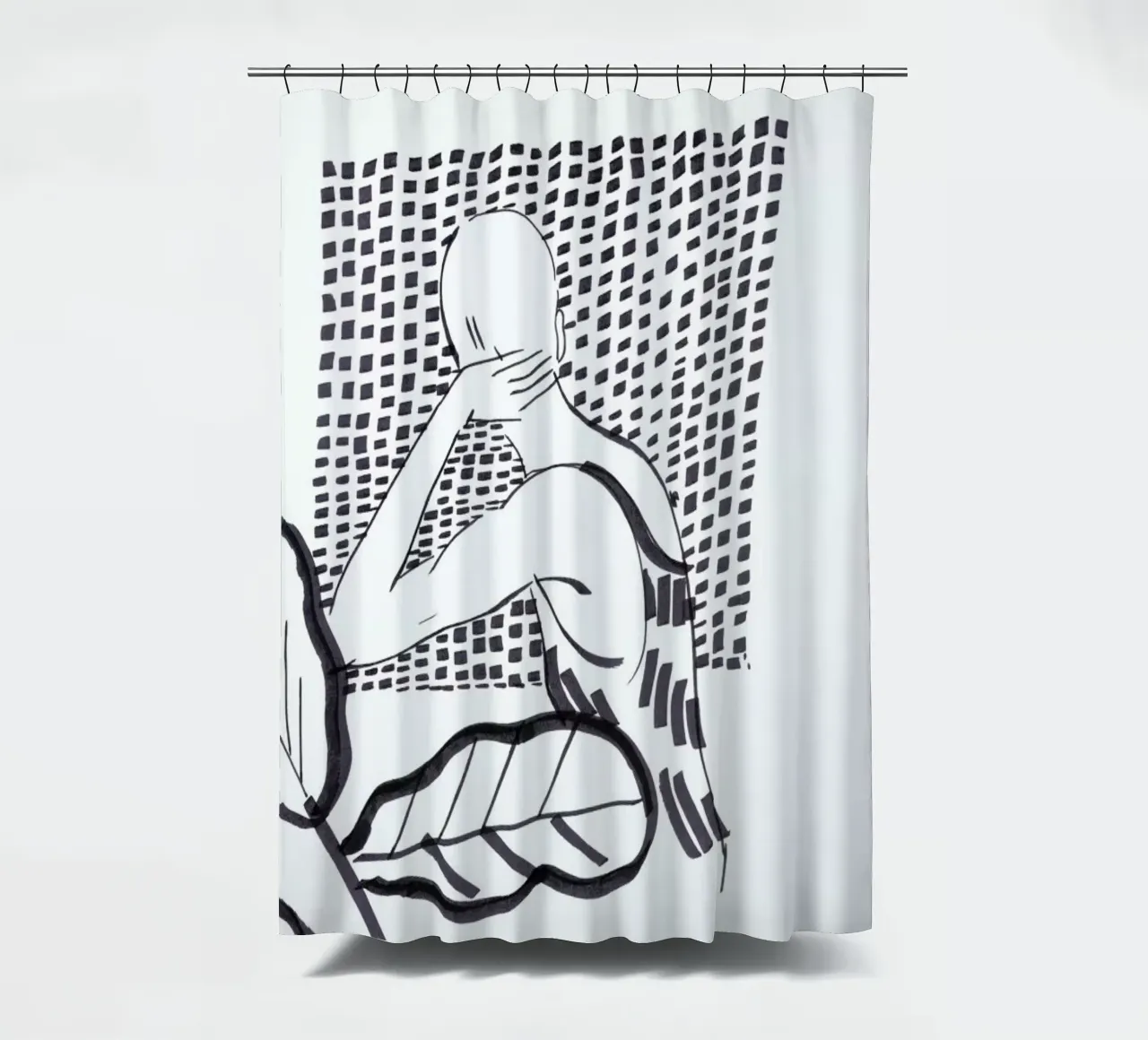 Window Duschvorhang von Liga Kitchen