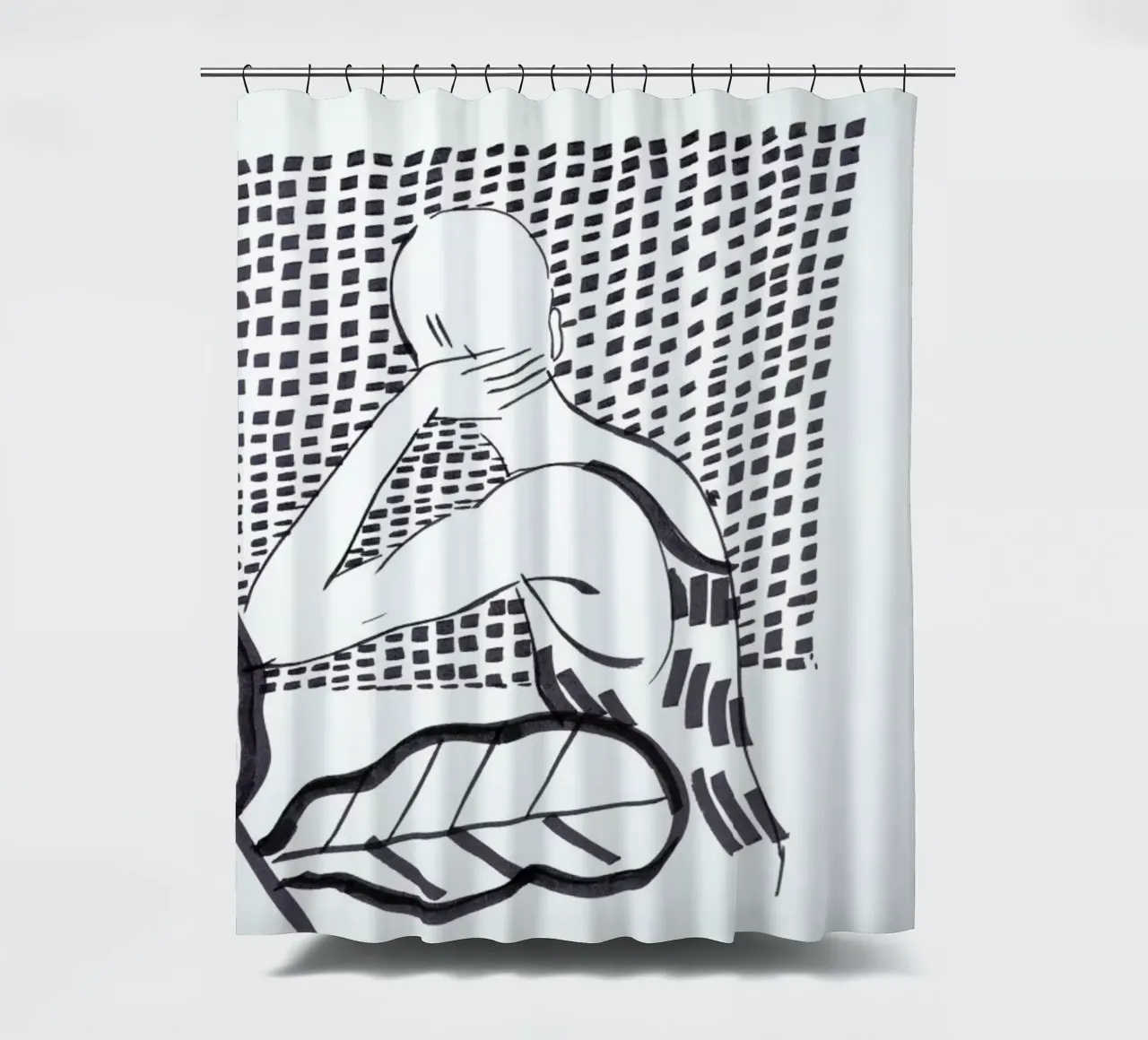 Window Duschvorhang von Liga Kitchen