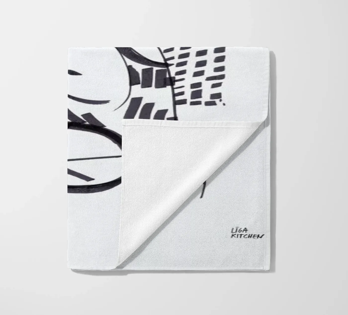 Window strandhanddoek van Liga Kitchen