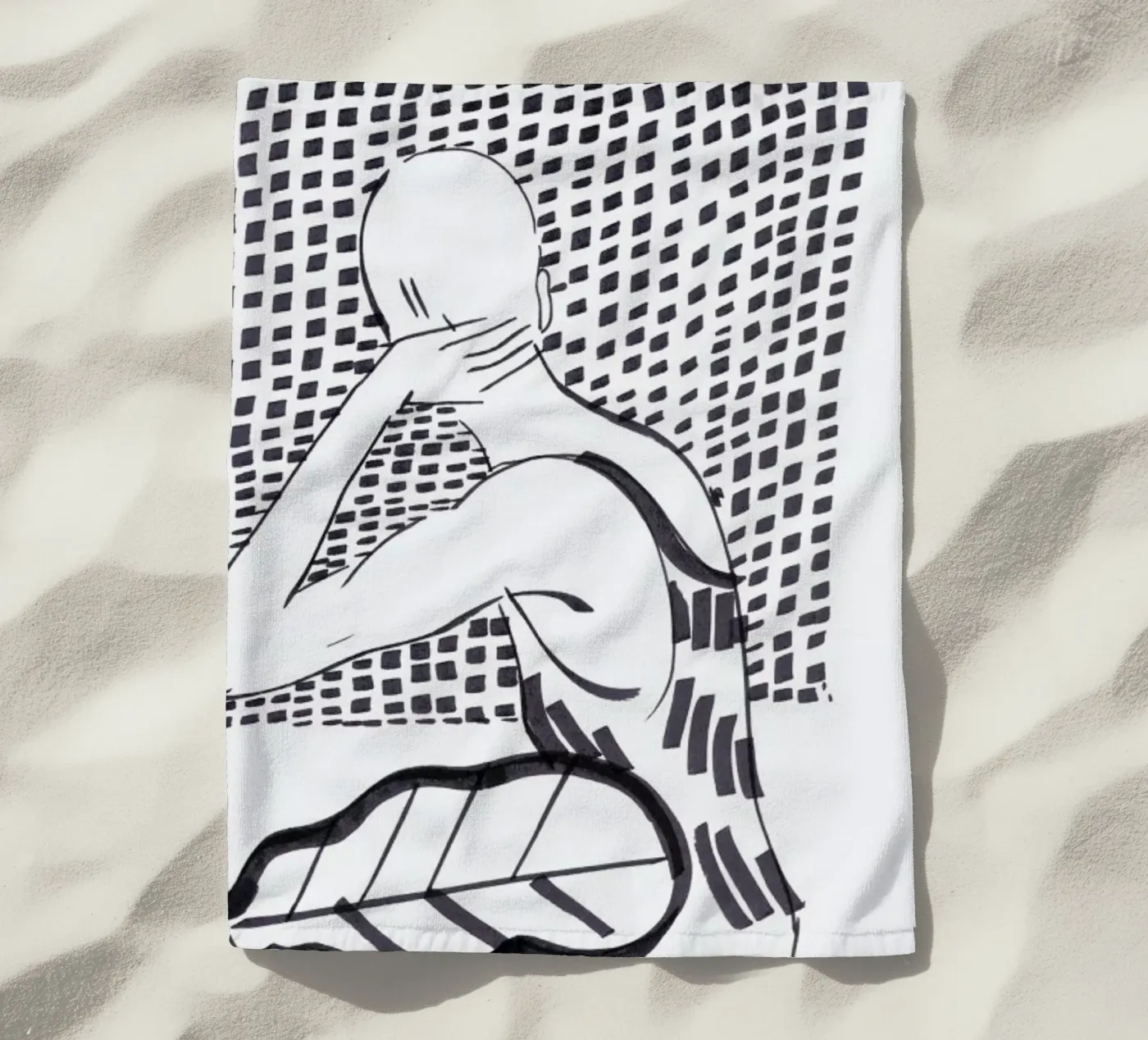 Window strandhanddoek van Liga Kitchen