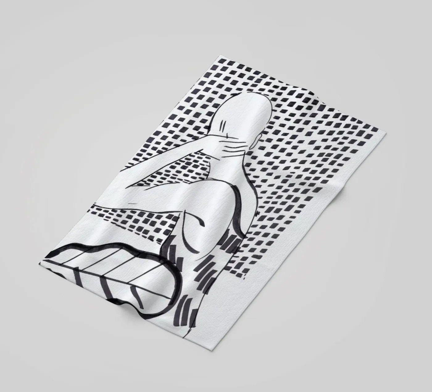 Window strandhanddoek van Liga Kitchen