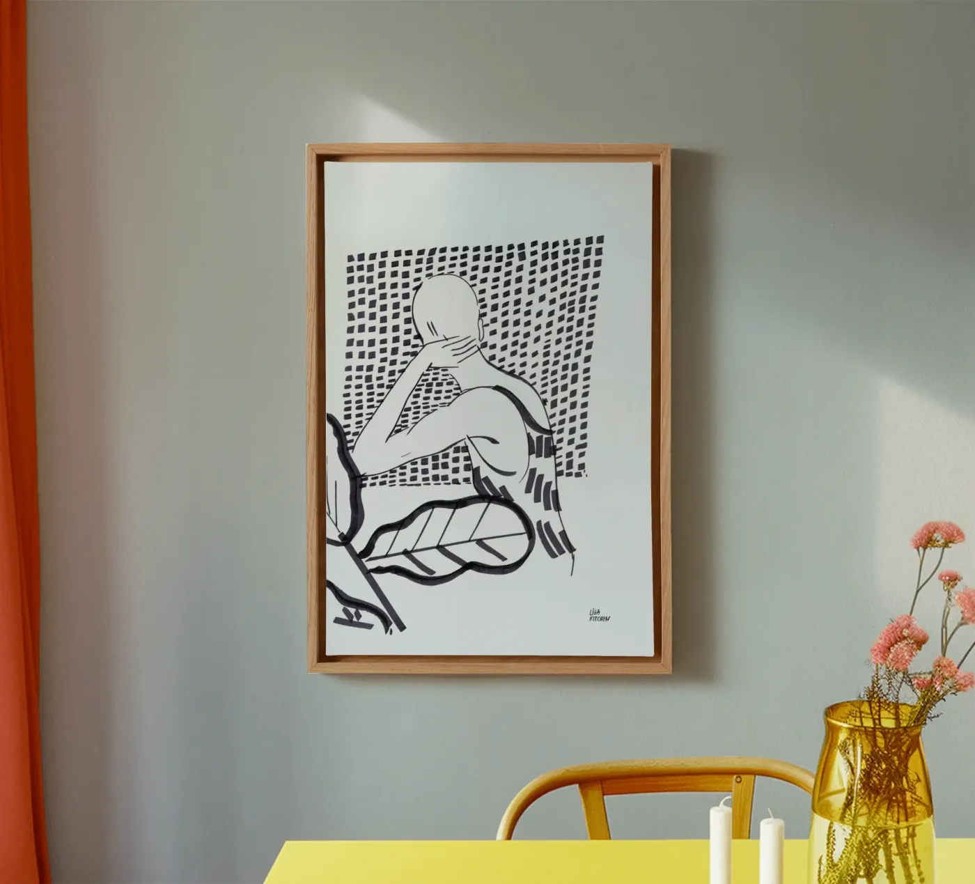 Window canvas van Liga Kitchen