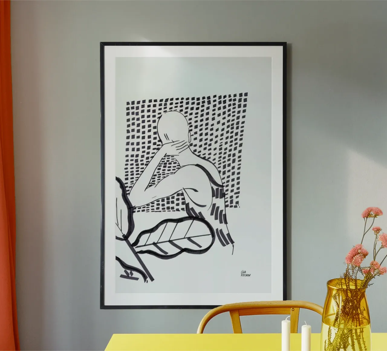 Window Poster von Liga Kitchen