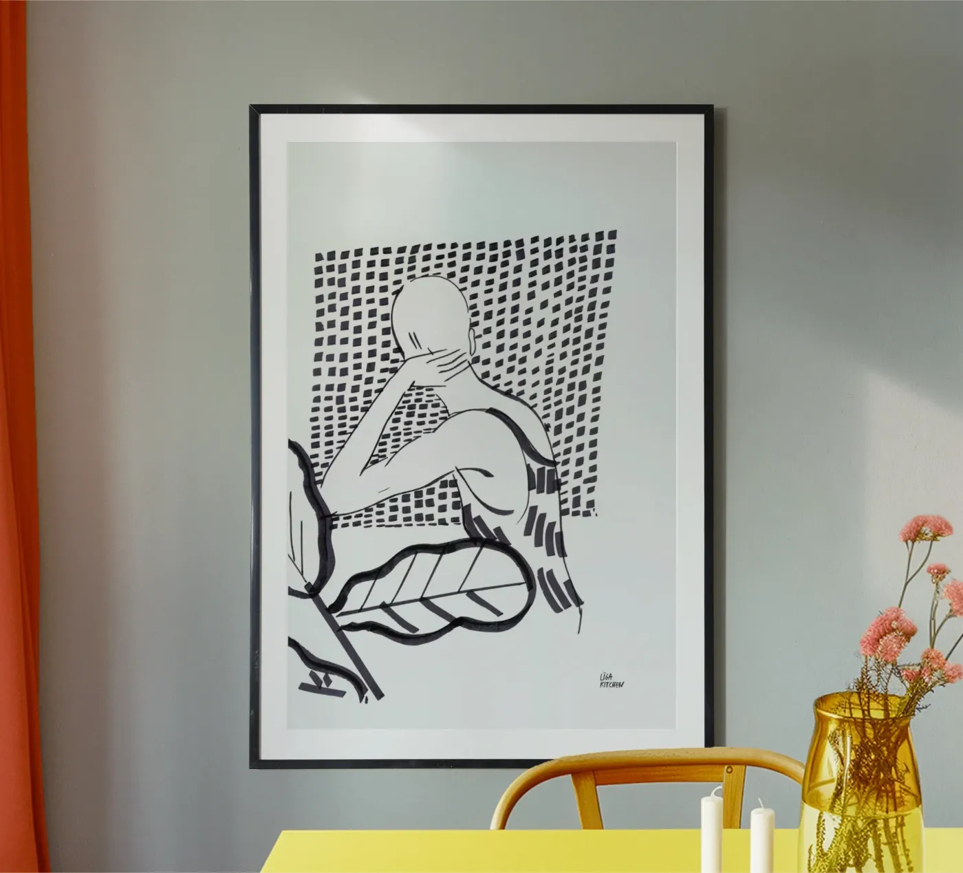 Window poster da Liga Kitchen