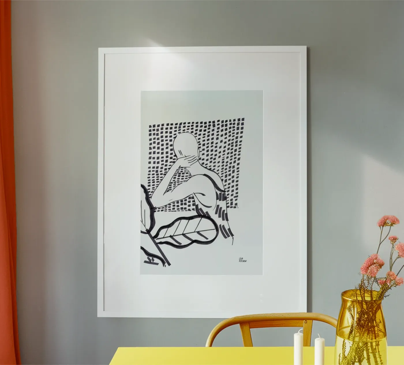 Window Poster von Liga Kitchen