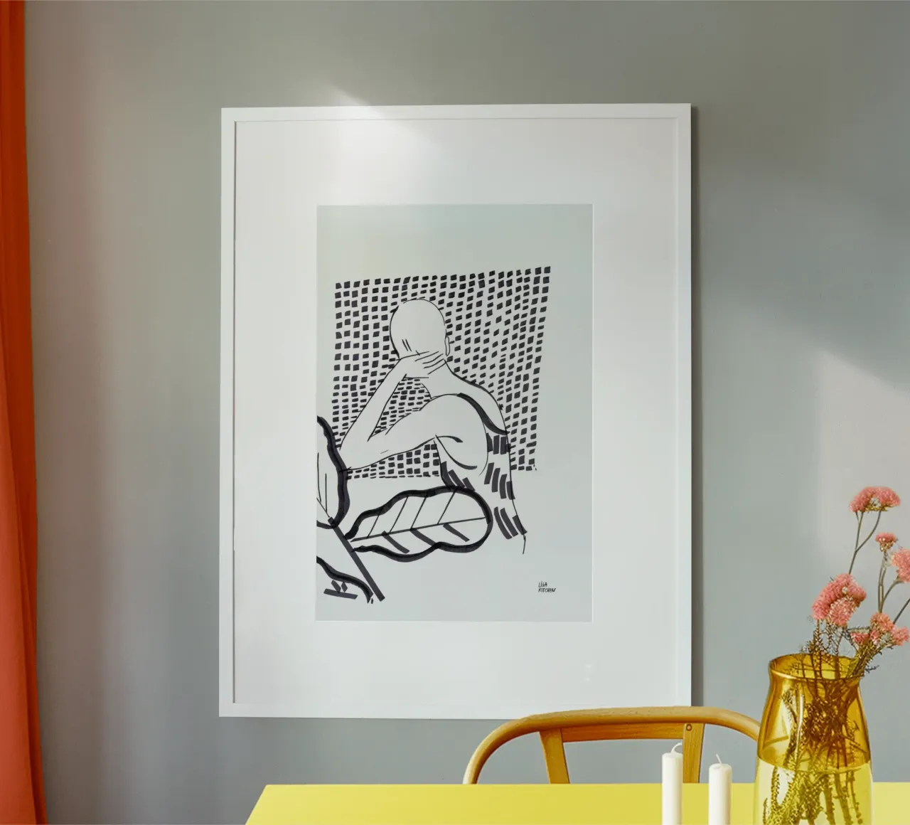 Window Poster von Liga Kitchen