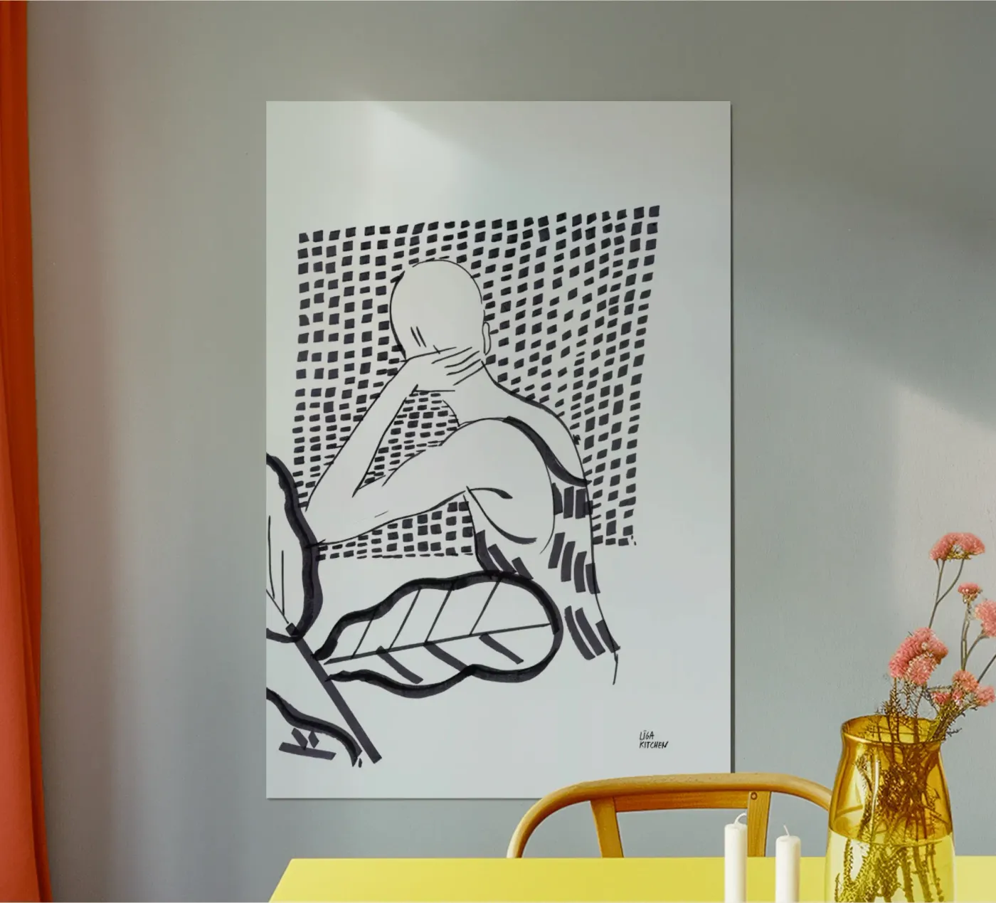 Window poster da Liga Kitchen