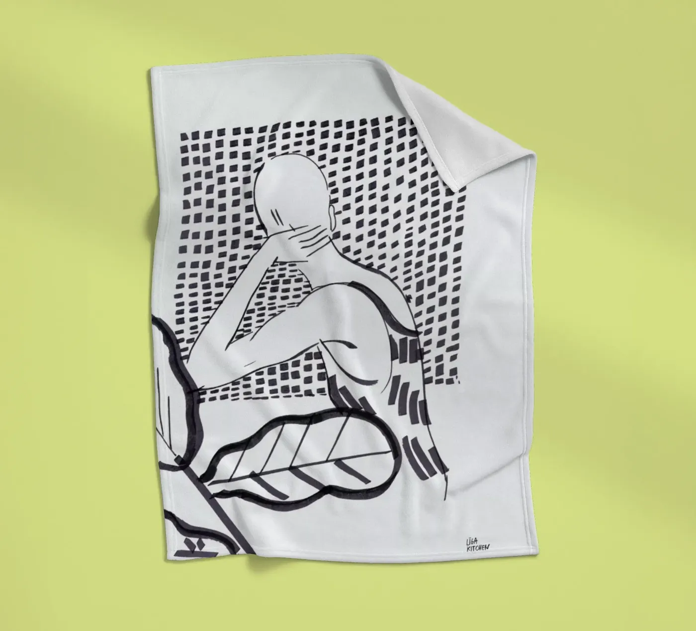 Window Fleecedecke von Liga Kitchen