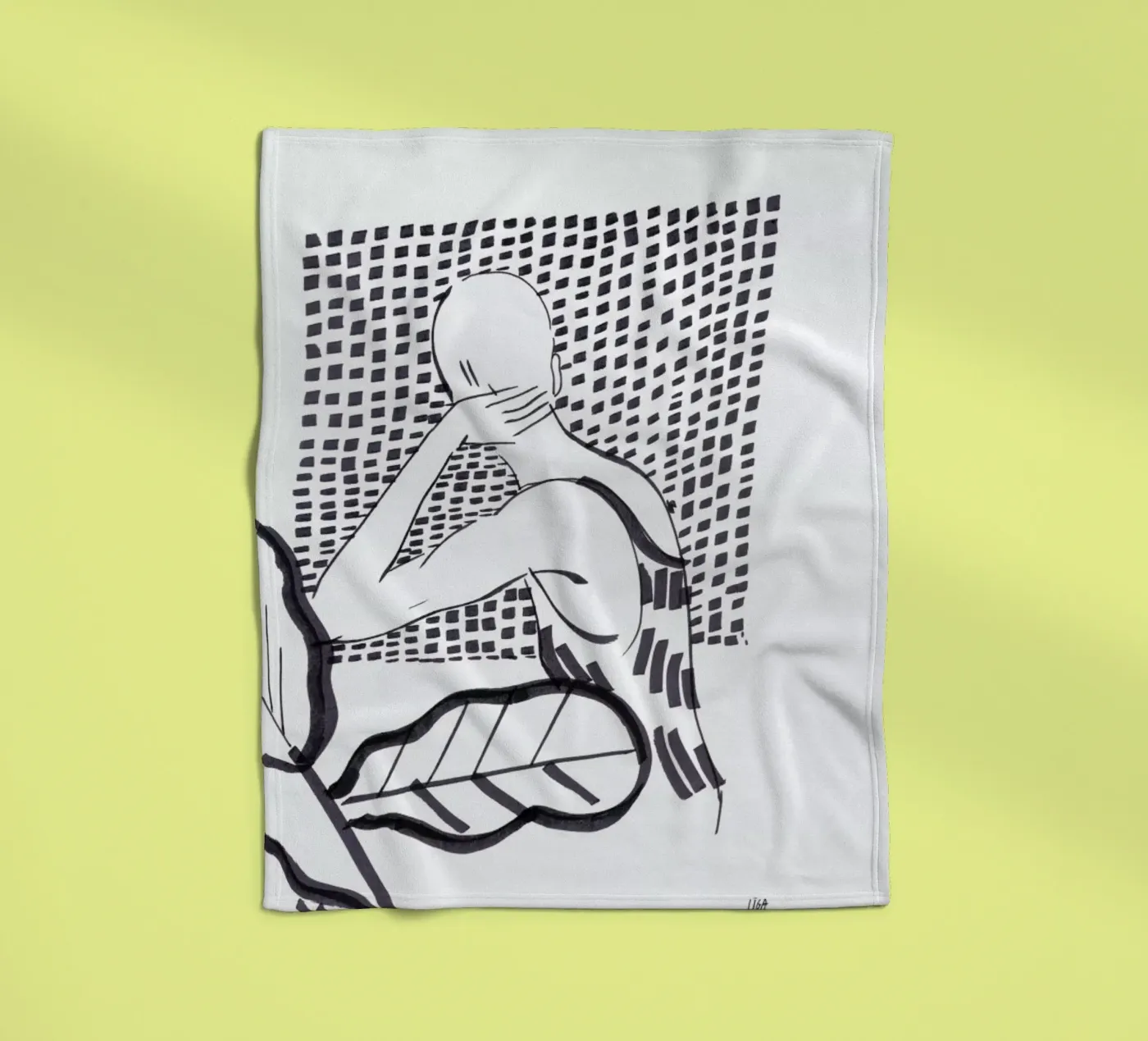 Window Fleecedecke von Liga Kitchen