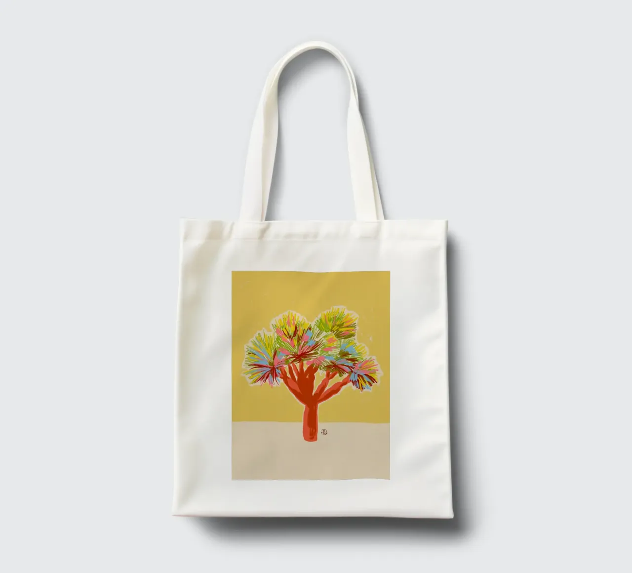 COLORFUL DRAGON TREE tote bag de Sandra Poliakov