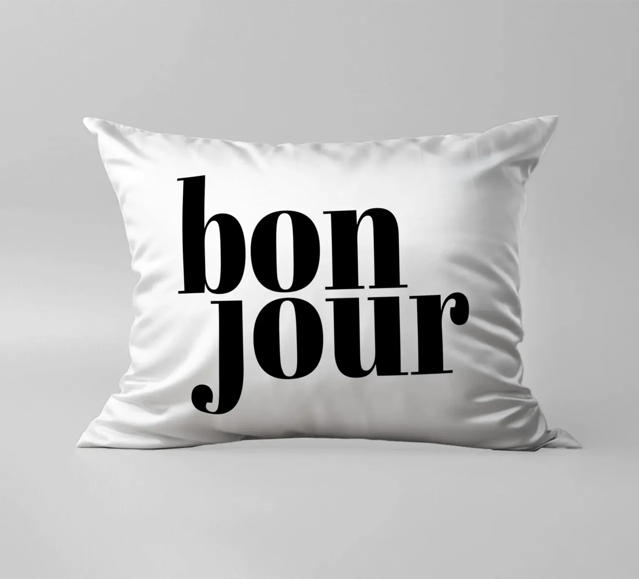 Bon Jour Elegant cuscino da pierosvisuals