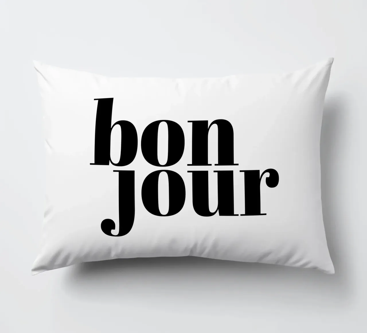 Bon Jour Elegant cuscino da pierosvisuals