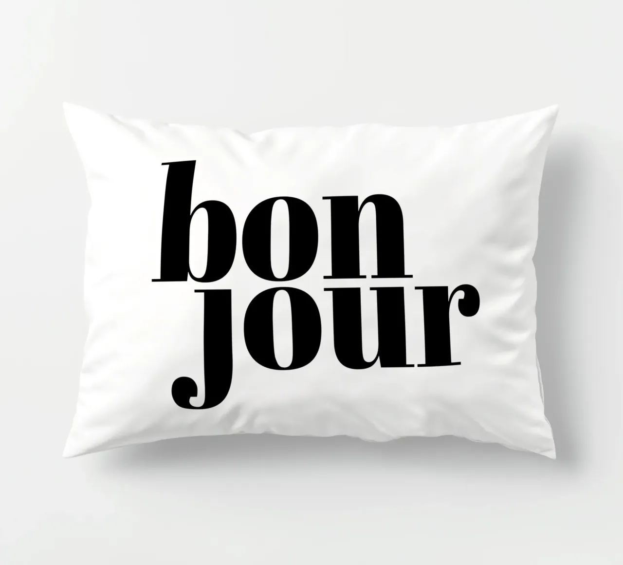 Bon Jour Elegant cuscino da pierosvisuals