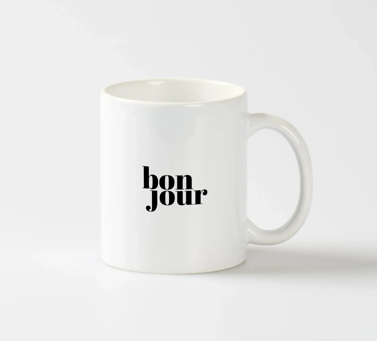 Bon Jour Elegant tazza in ceramica da pierosvisuals