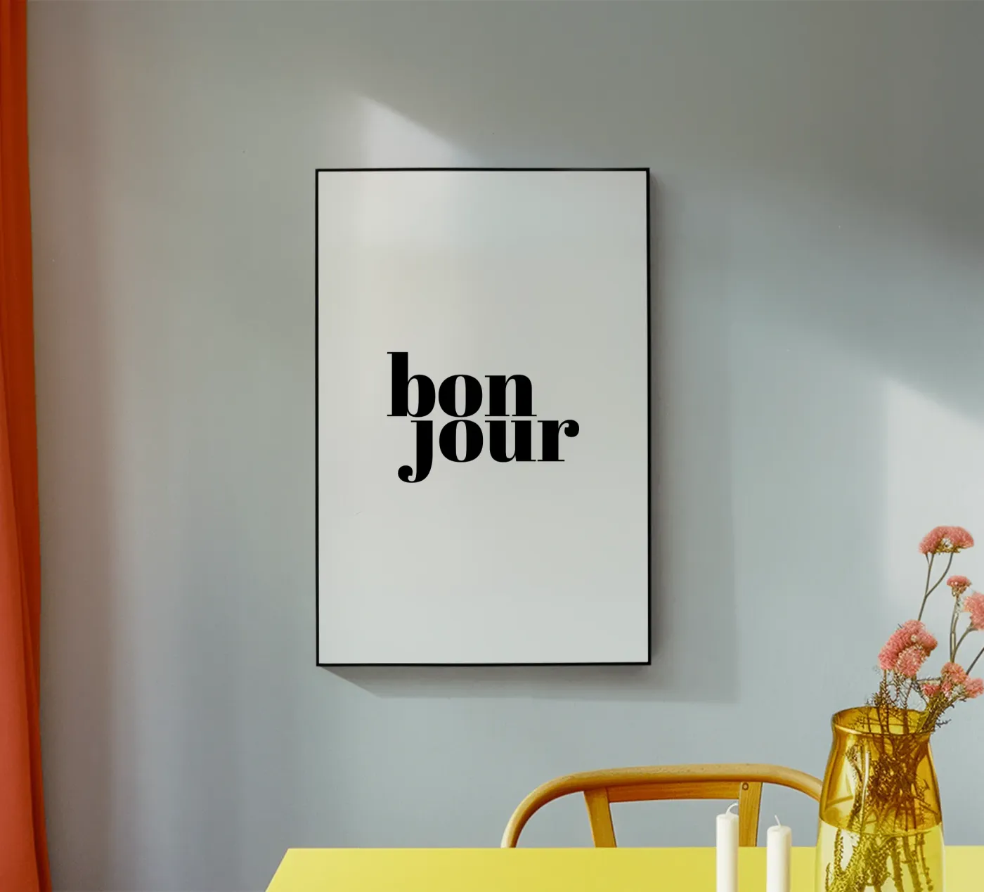 Bon Jour Elegant plexiglass da pierosvisuals