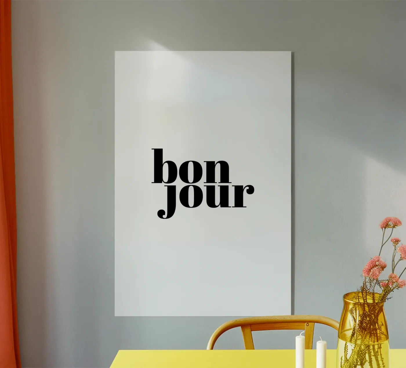 Bon Jour Elegant plexiglass da pierosvisuals