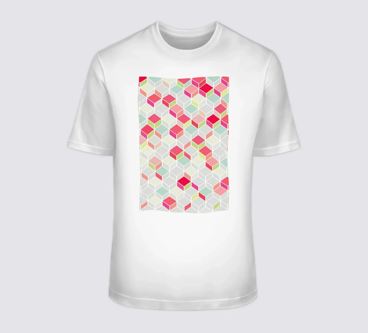 Cube Pink t-shirt da Kind of Style