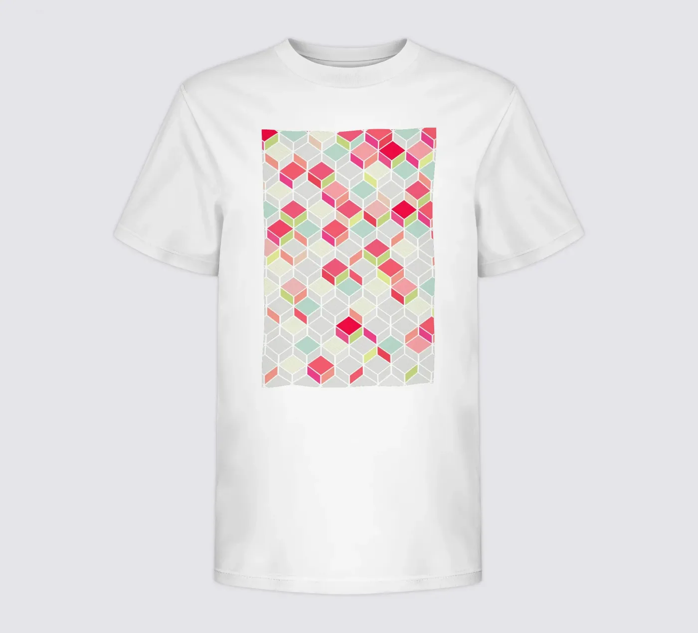 Cube Pink t-shirt bambini da Kind of Style