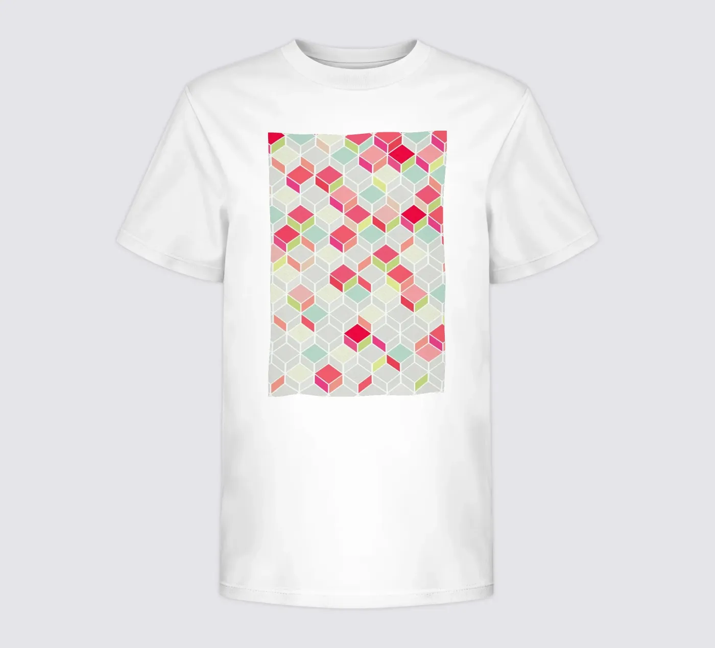 Cube Pink t-shirt bambini da Kind of Style