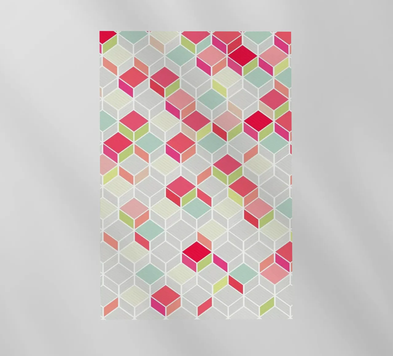 Cube Pink pellicola backlit da Kind of Style