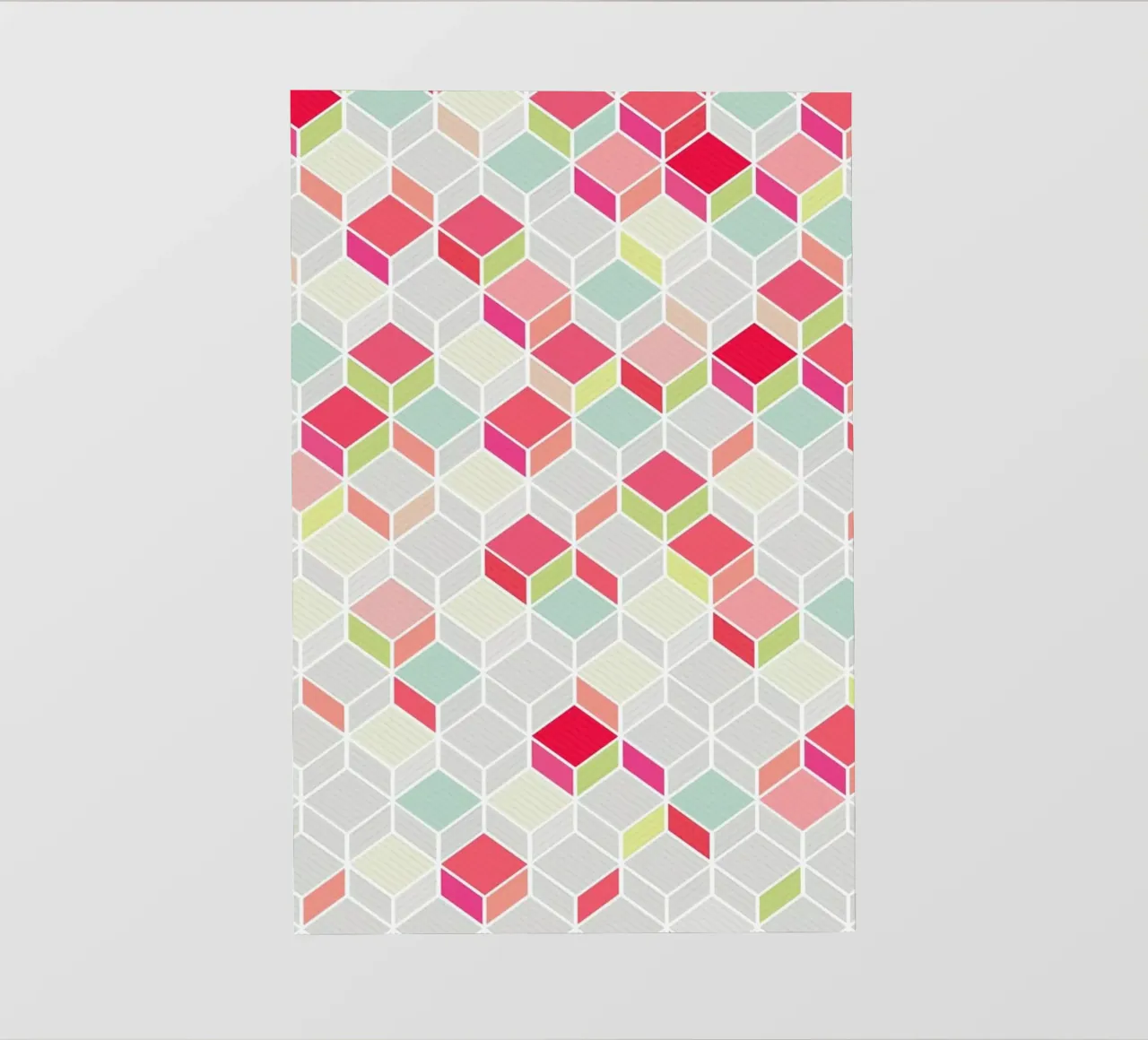 Cube Pink pellicola backlit da Kind of Style