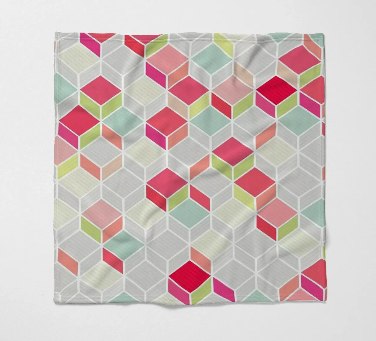 Cube Pink coperta in pile da Kind of Style