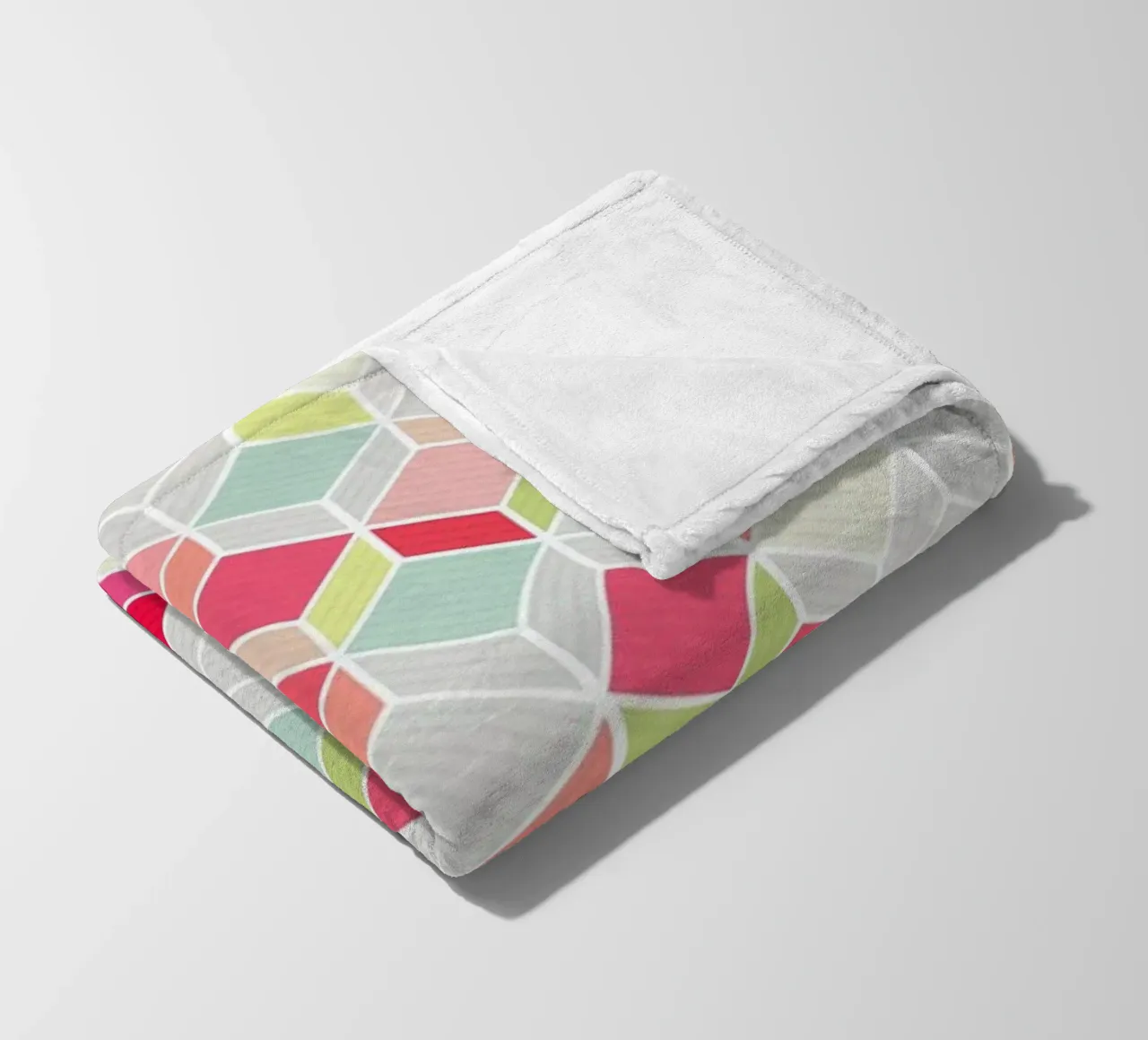 Cube Pink coperta in pile da Kind of Style