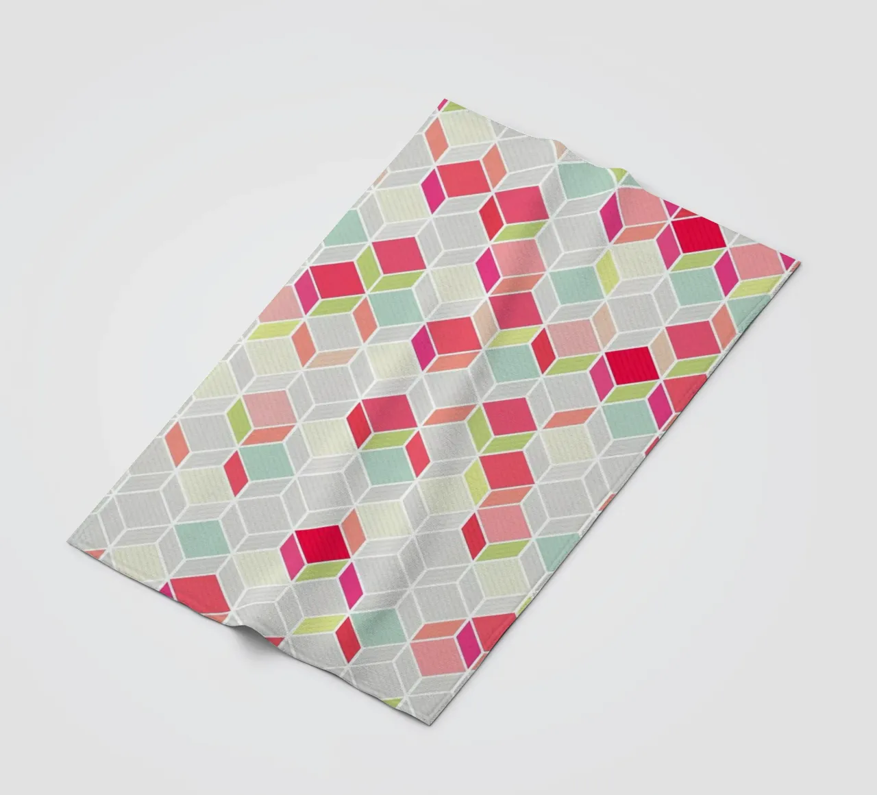 Cube Pink coperta in pile da Kind of Style
