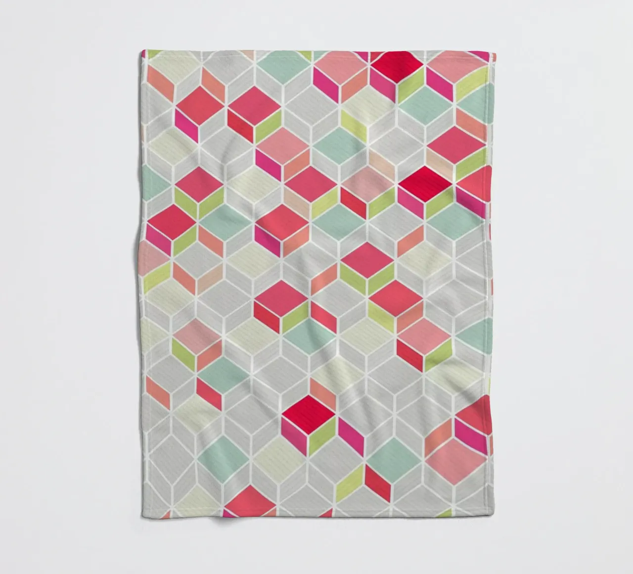 Cube Pink coperta in pile da Kind of Style