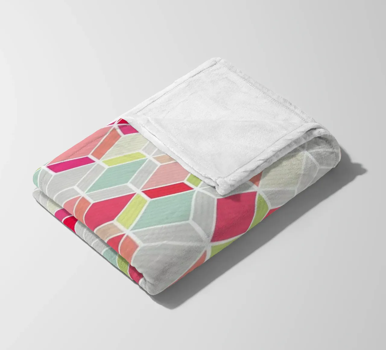 Cube Pink coperta in pile da Kind of Style