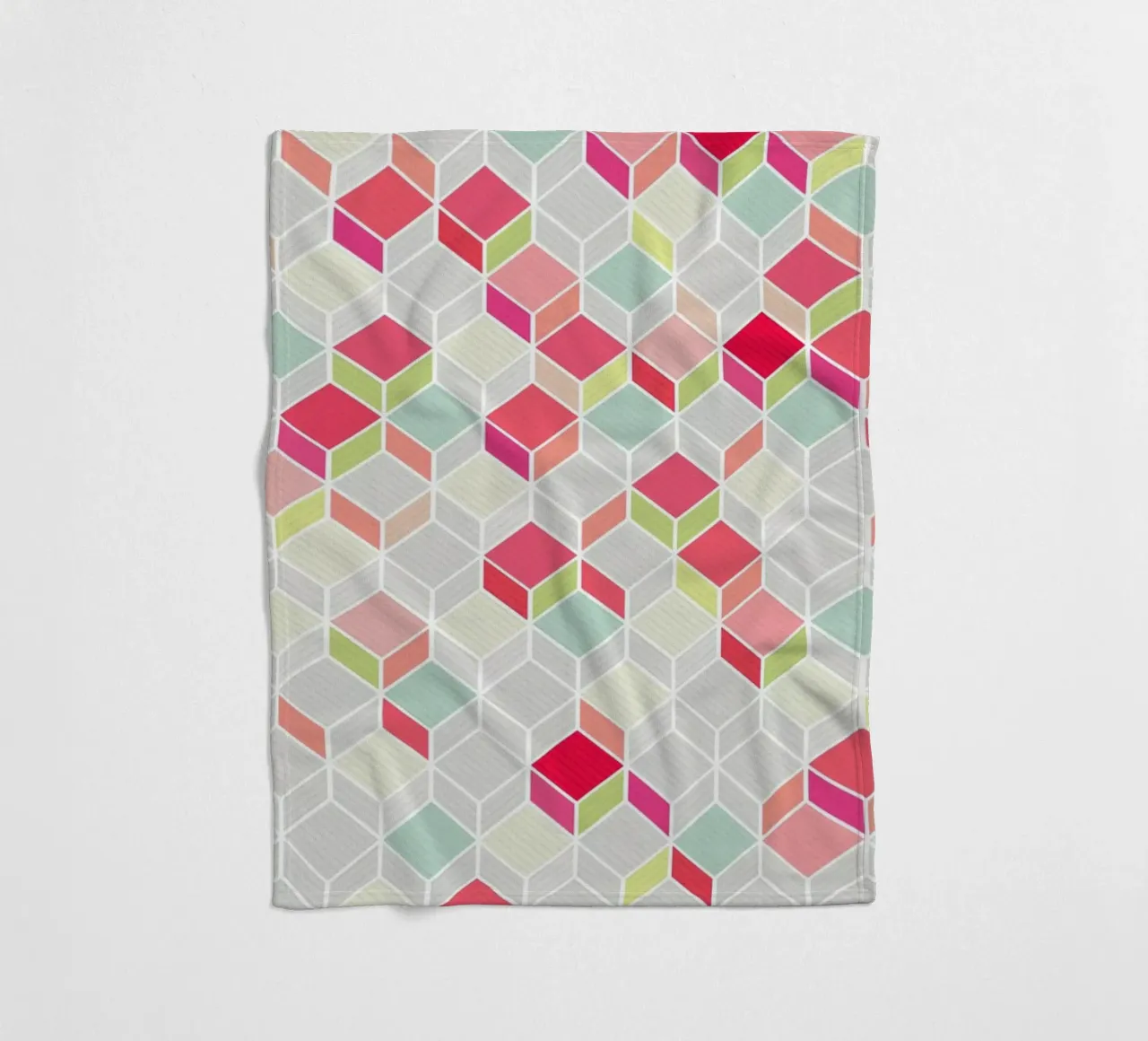 Cube Pink coperta in pile da Kind of Style