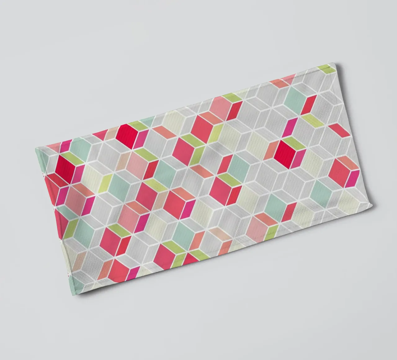 Cube Pink toalla de baño de Kind of Style