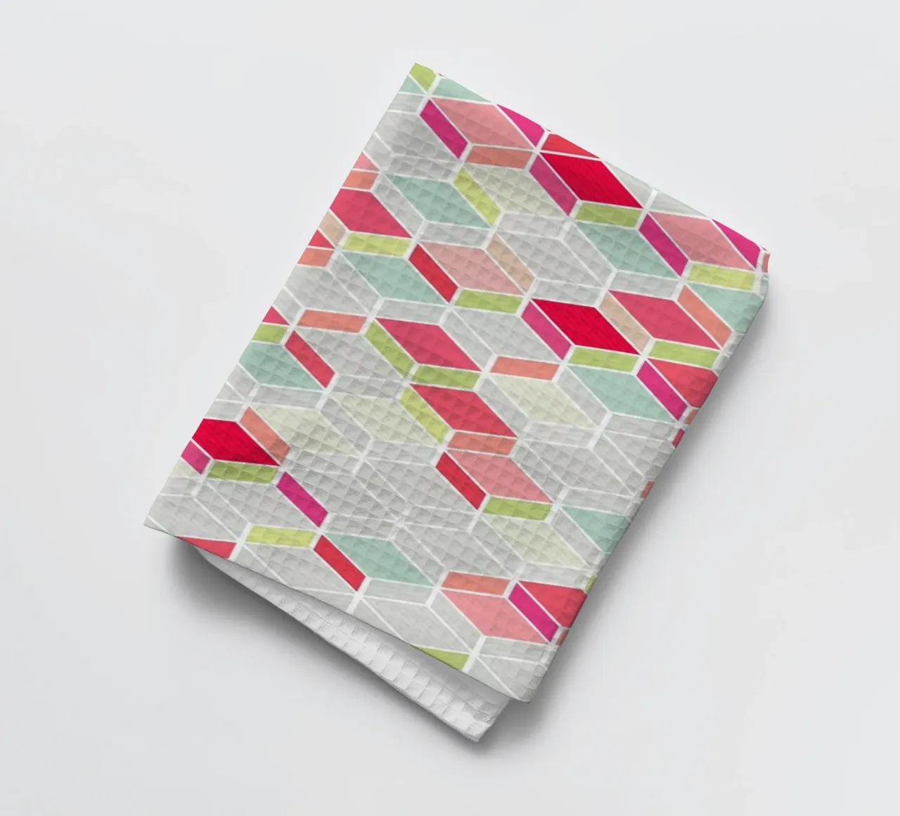 Cube Pink torchon de Kind of Style