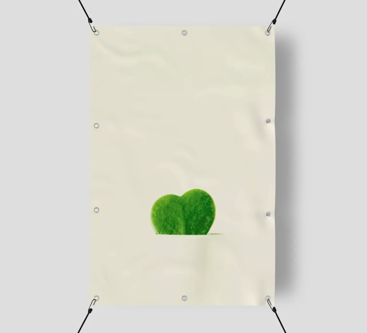 Cactus Heart telo in pvc da Ingrid Beddoes