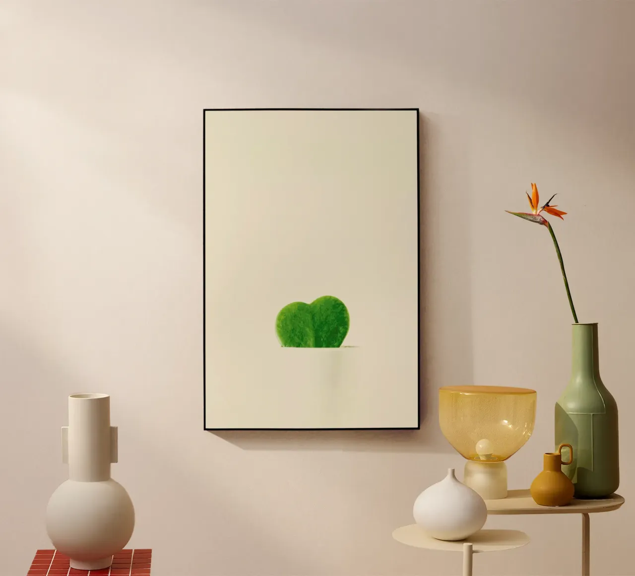 Cactus Heart plexiglass da Ingrid Beddoes