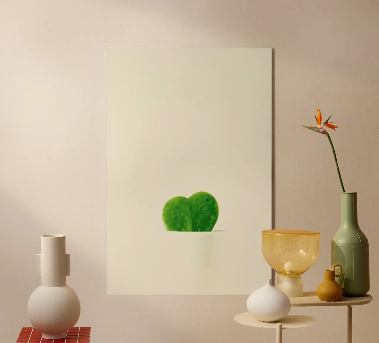 Cactus Heart plexiglass da Ingrid Beddoes