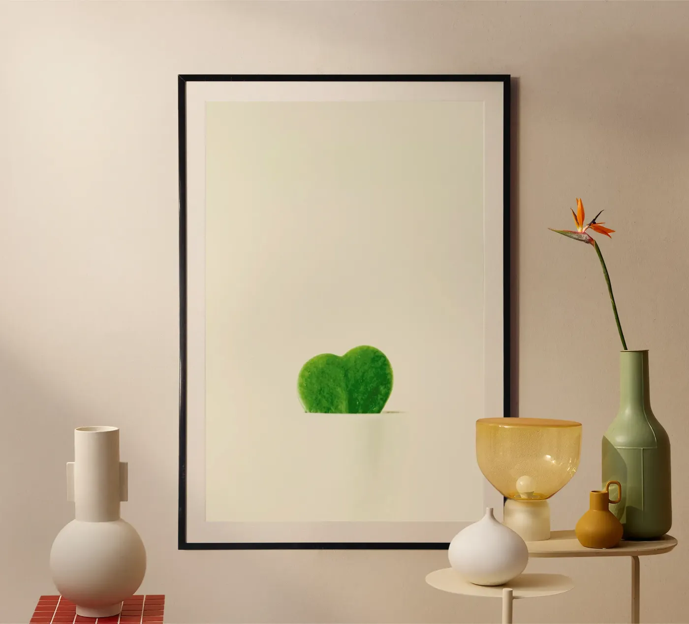 Cactus Heart poster da Ingrid Beddoes