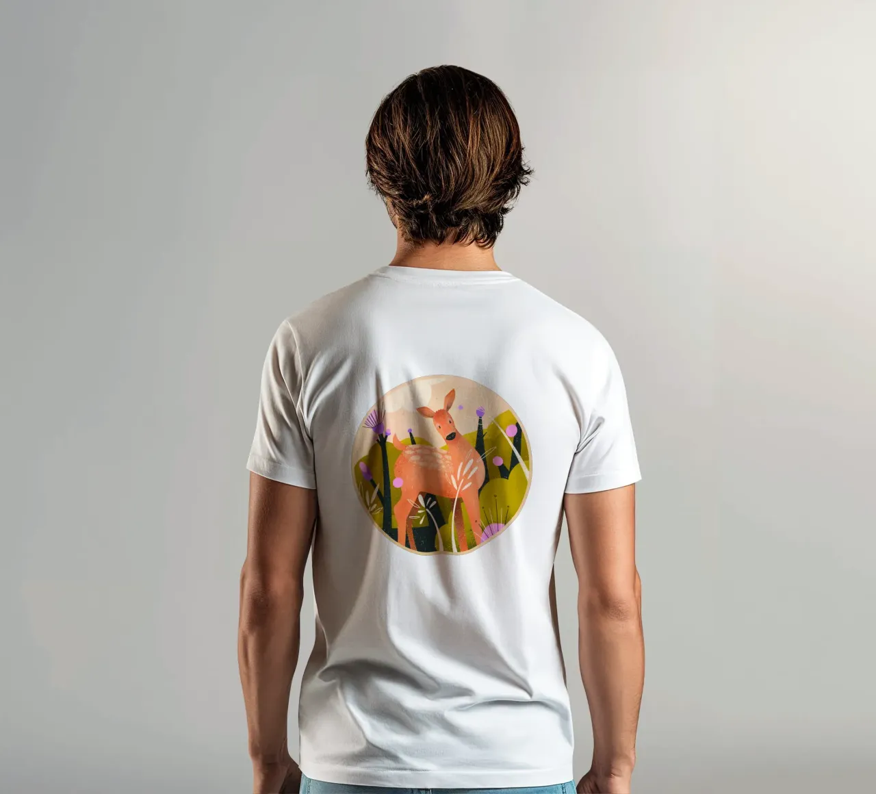 Cervi stupiti in giardino t-shirt da Bold & Beautiful