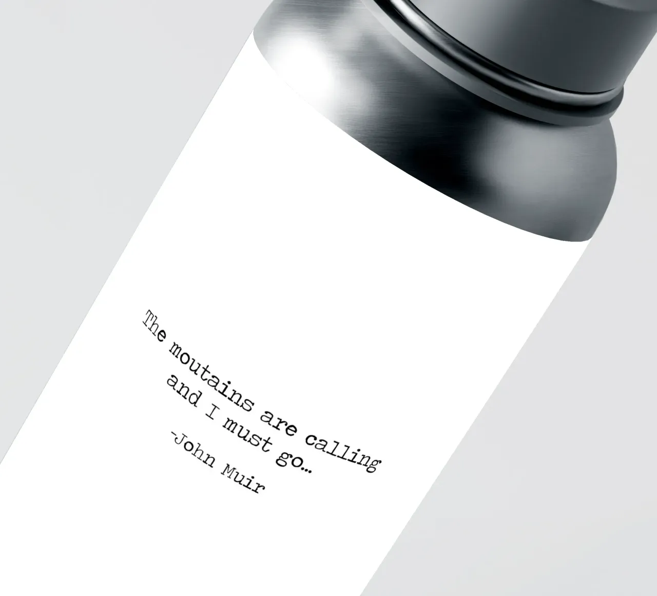 The Moutains are Calling and I Must Go - John Muir Quote sticker by Summer Soul Co. - Quotes