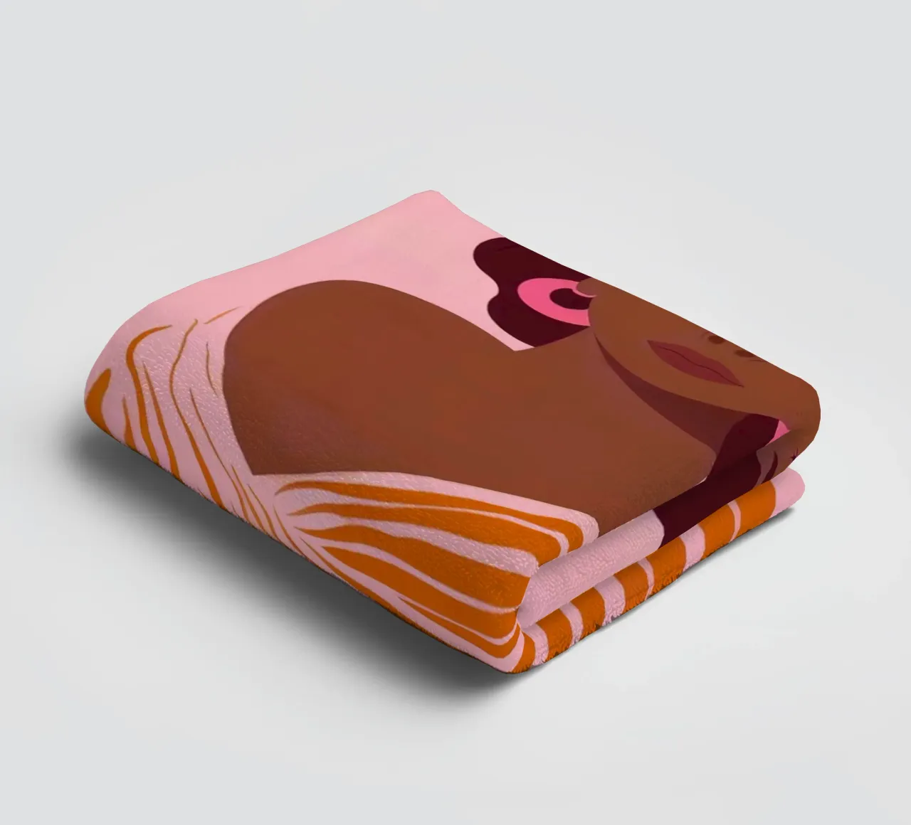 Zebra Print towel by logic