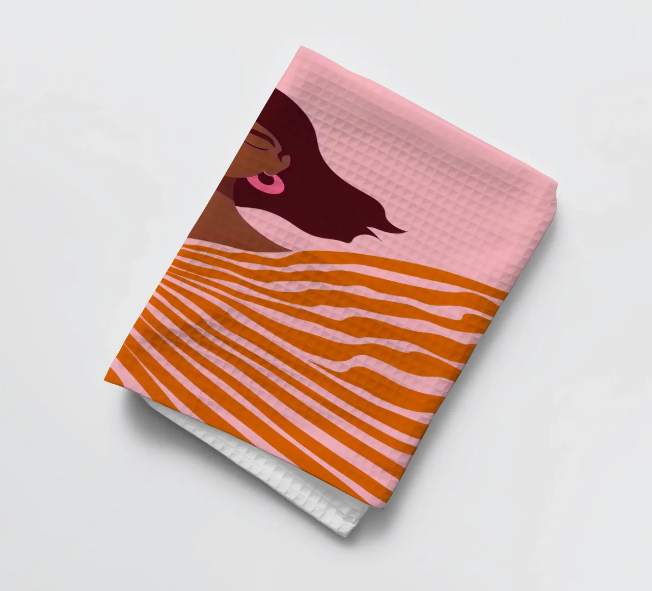 Zebra Print tea towel by logic