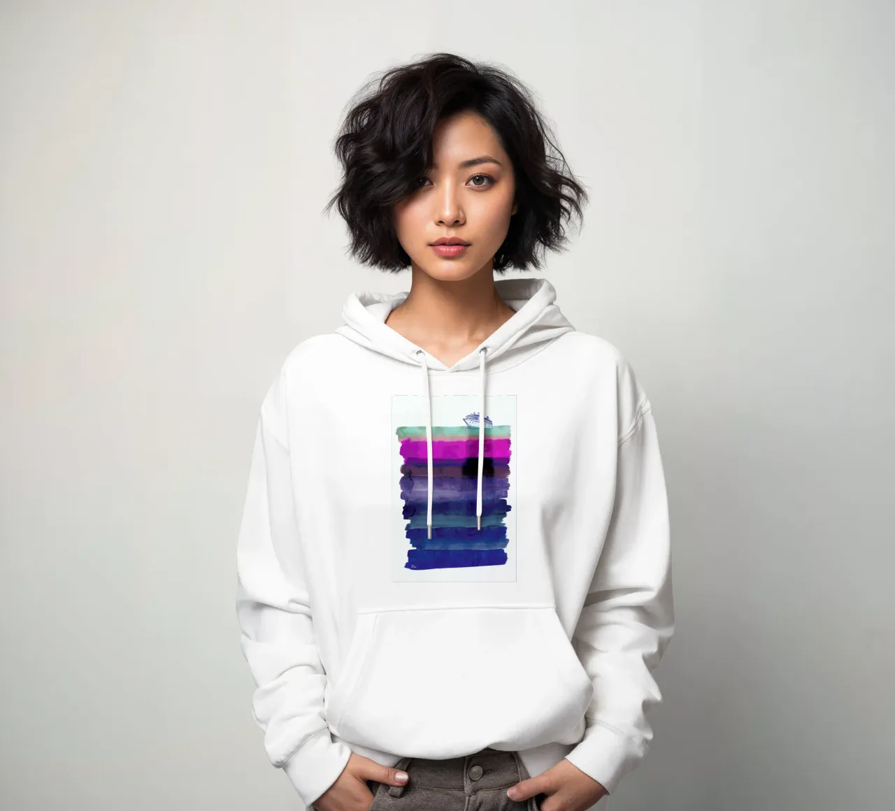 Silent Sea Hoodie von Liga Kitchen