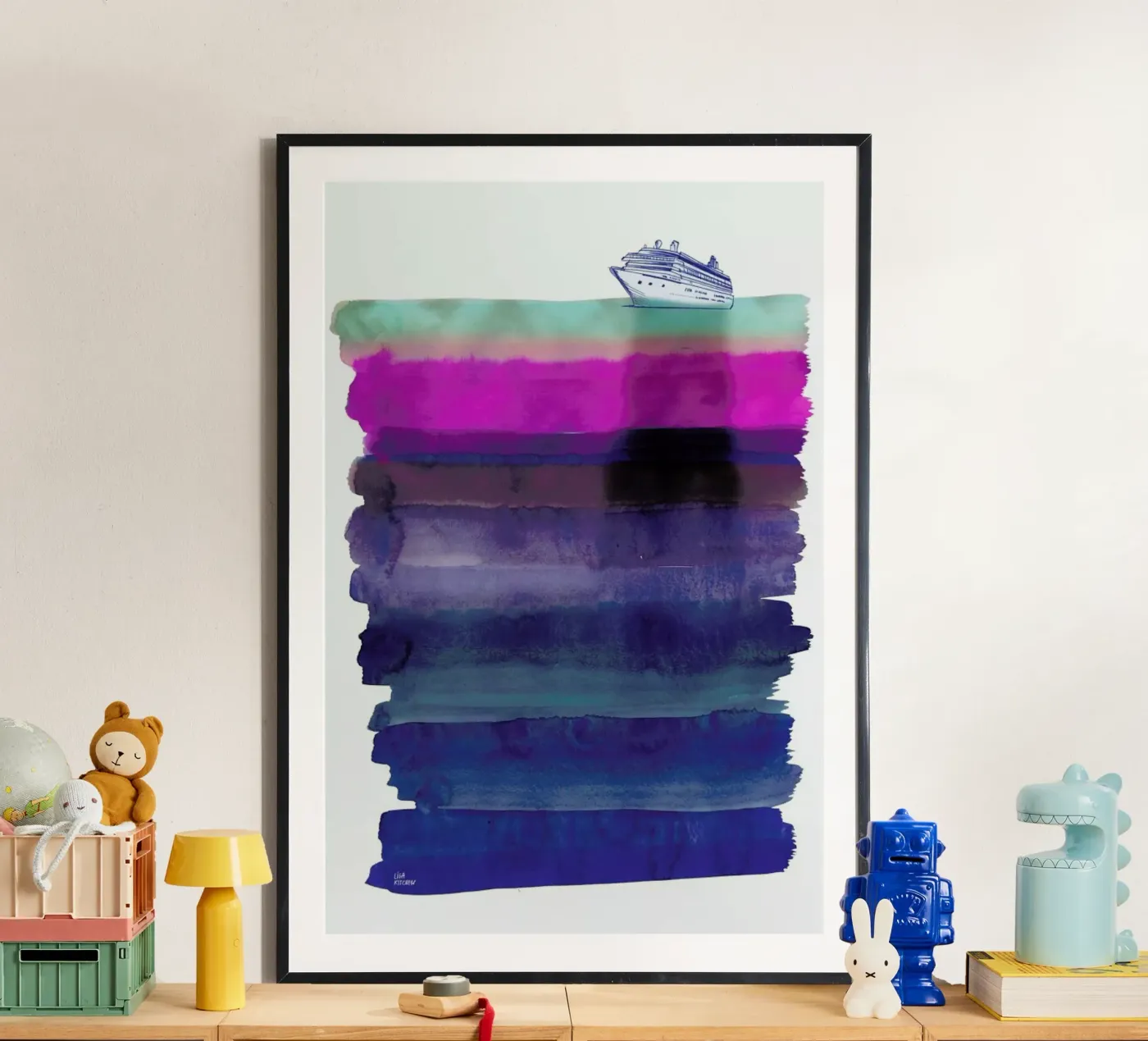 Silent Sea poster da Liga Kitchen