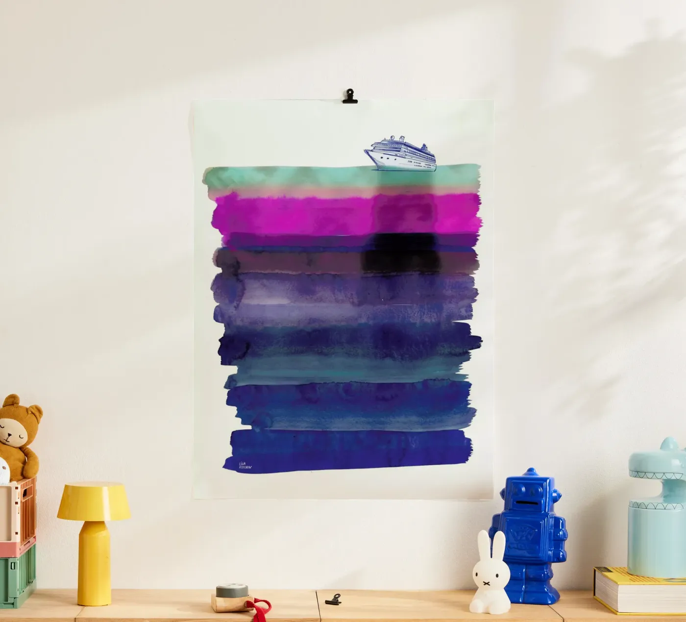 Silent Sea poster da Liga Kitchen