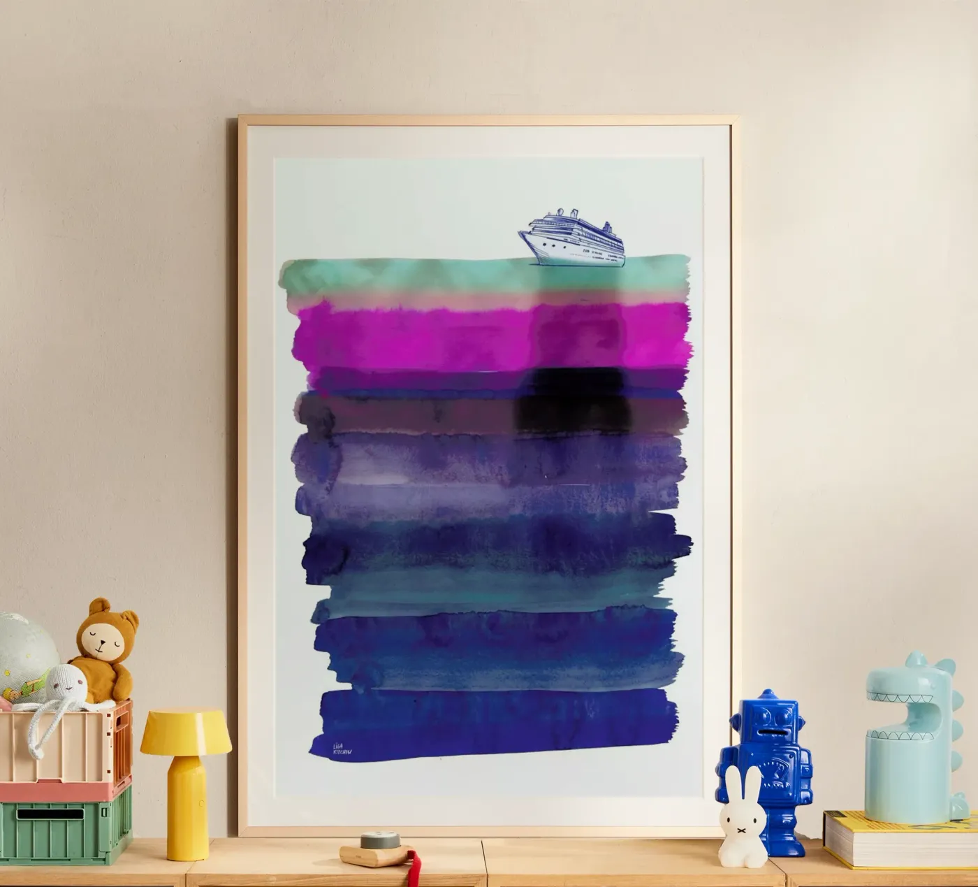 Silent Sea poster da Liga Kitchen