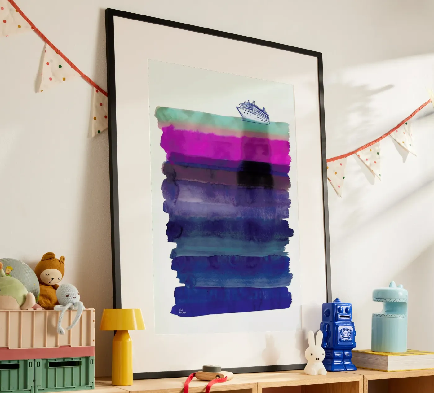 Silent Sea poster da Liga Kitchen