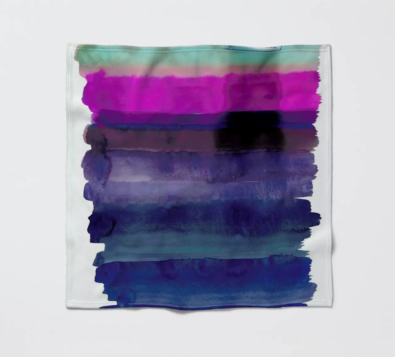 Silent Sea fleece blanket by Liga Kitchen